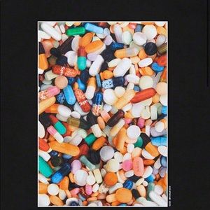 Authentic Supreme Pills T-Shirt Size Med. 2020